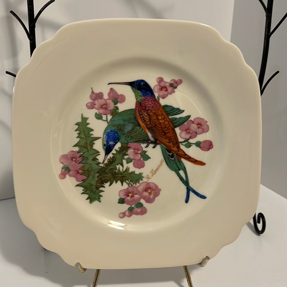 Vintage Bird Plate